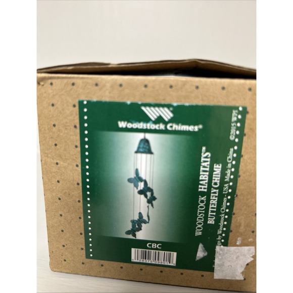 Woodstock Chimes - Woodstock Habitats - Butterfly Chime 21" cast aluminum # CBC - Picture 2 of 2